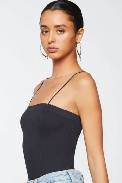 Ribbed Cami Bodysuit