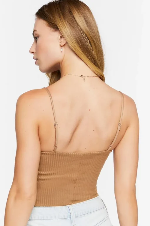 Ribbed Cami Bodysuit