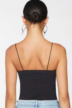 Ribbed Cami Bodysuit