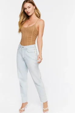 Ribbed Cami Bodysuit