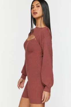 Ribbed Cami Romper & Bolero Set