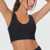 Ribbed Cutout Sports Bra