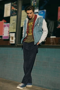 Ribbed Drawstring Pants