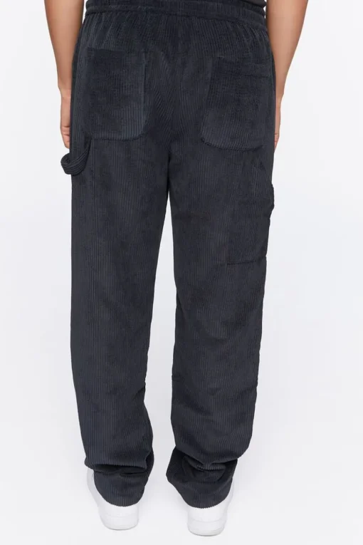 Ribbed Drawstring Pants