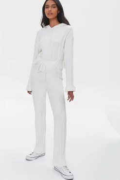 Ribbed Flare Pants