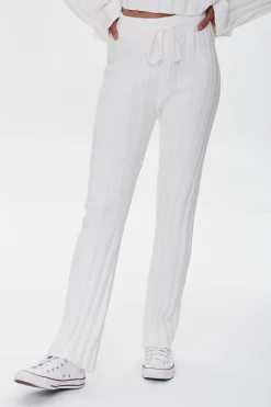Ribbed Flare Pants
