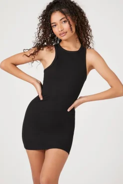 Ribbed Knit Bodycon Tank Dress