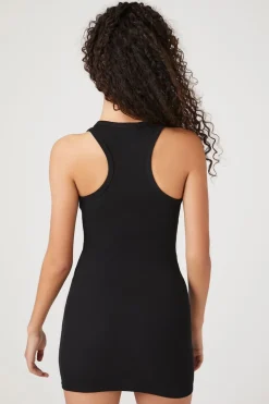 Ribbed Knit Bodycon Tank Dress