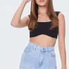Ribbed Knit Crop Top