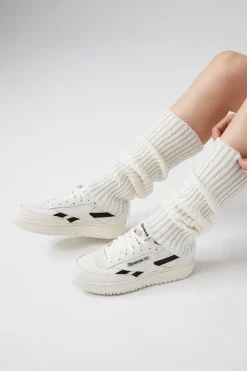 Ribbed Knit Leg Warmers