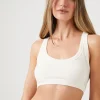 Ribbed Knit Lounge Crop Top