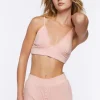 Ribbed Knit Lounge Shorts