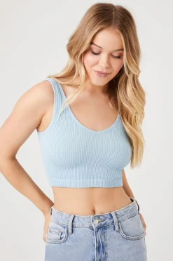 Ribbed Seamless Bralette