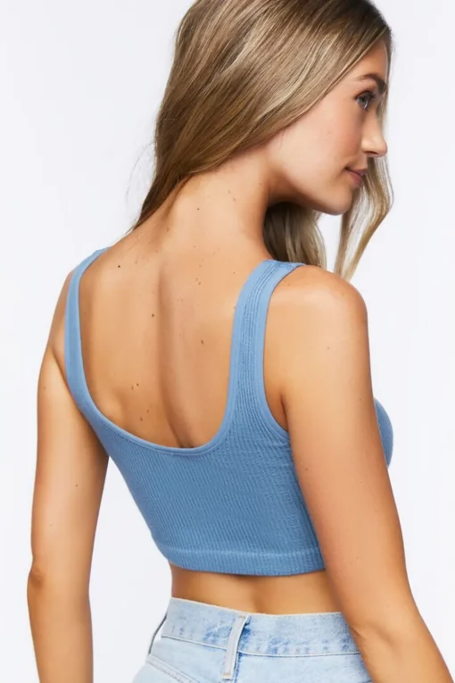 Ribbed Seamless Bralette