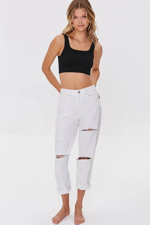 Ribbed Seamless Bralette