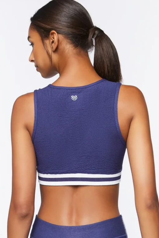 Ribbed Seamless Sports Bra