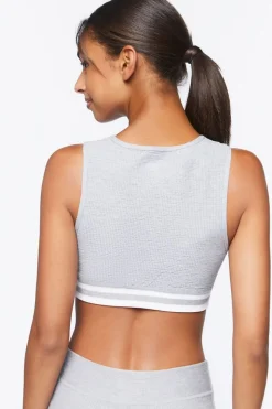 Ribbed Seamless Sports Bra