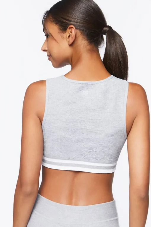 Ribbed Seamless Sports Bra