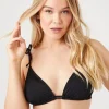 Ribbed Triangle Bikini Top