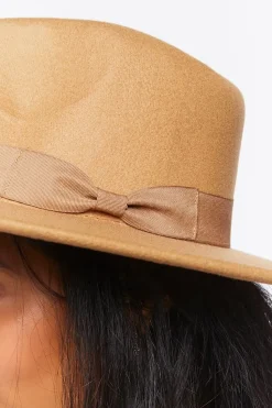 Ribbon-Trim Fedora