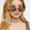 Rimless Butterfly Sunglasses