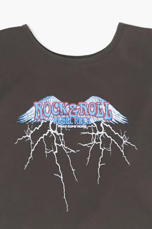 Rock & Roll Graphic Muscle Tee