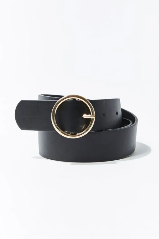 Round Buckle Belt