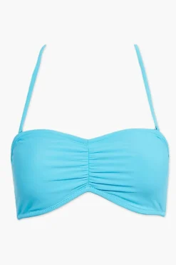 Ruched Bandeau Bikini Top