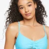 Ruched Bralette Bikini Top