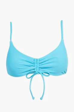 Ruched Bralette Bikini Top