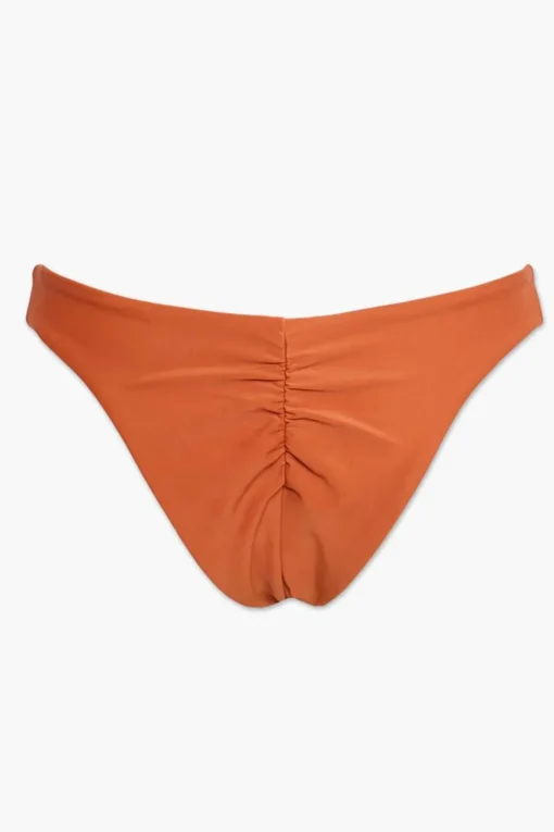 Ruched Brazilian Bikini Bottoms