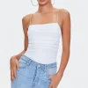 Ruched Cami Bodysuit
