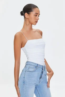 Ruched Cami Bodysuit