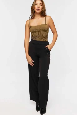 Ruched Cami Bodysuit