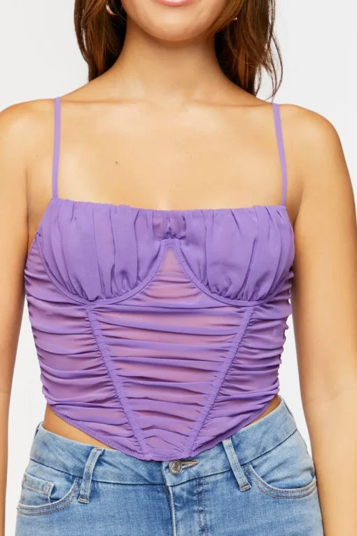 Ruched Corset Cami