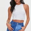 Ruched Crop Top