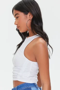 Ruched Crop Top