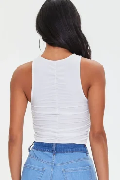 Ruched Crop Top