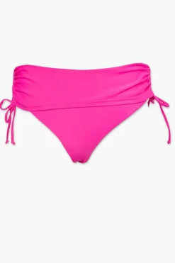 Ruched Foldover Bikini Bottoms