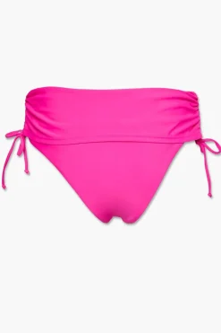 Ruched Foldover Bikini Bottoms