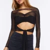 Ruched Mini Skirt