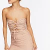 Ruched Mini Tube Dress