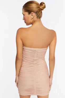 Ruched Mini Tube Dress