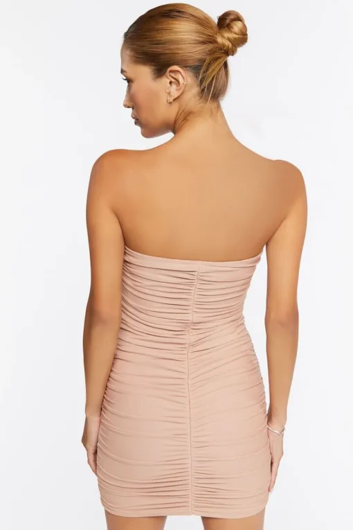 Ruched Mini Tube Dress