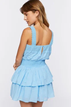 Ruffled Tiered Mini Dress