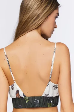 Satin Butterfly Pajama Cami