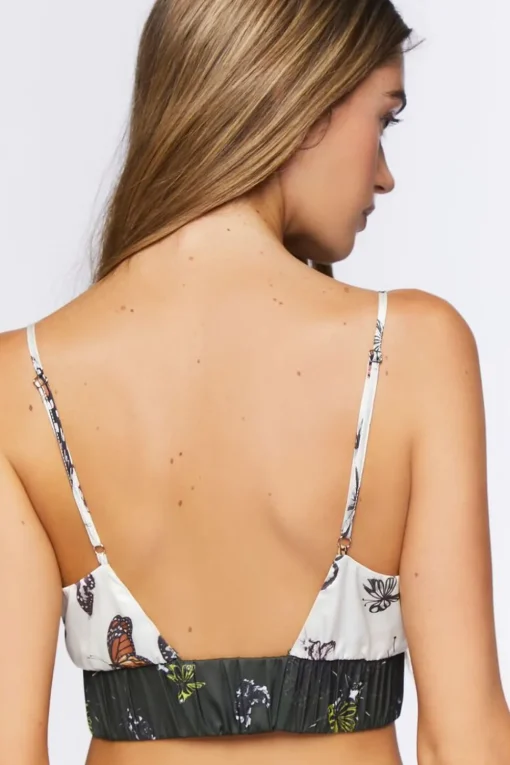 Satin Butterfly Pajama Cami