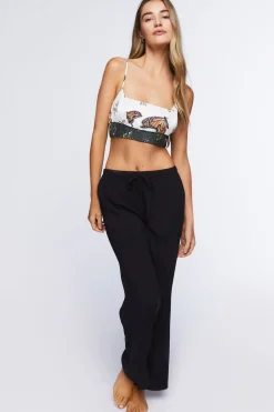 Satin Butterfly Pajama Cami