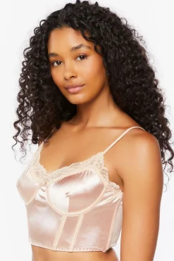 Satin Corset Bralette