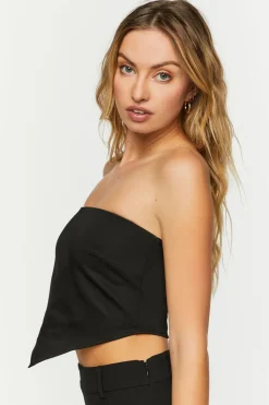 Satin Handkerchief Tube Top